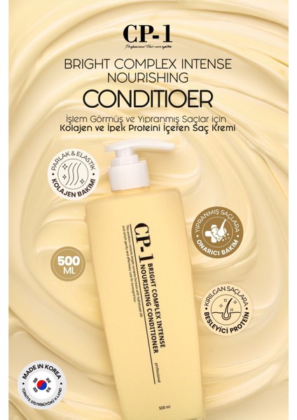 Kolajen ve Ipek Proteini Içeren Yoğun Besleyici Protein Saç Kremi