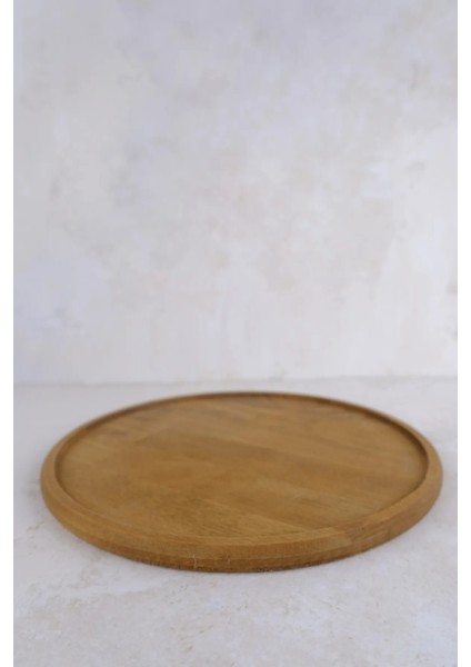 2 Li Büyük Boy 30 cm Kayın Ağacı Ahşap Supla, Ahşap Sunumluk, Ahşap Tabak, Servis Tabağı, Ikramlık fiyatları
