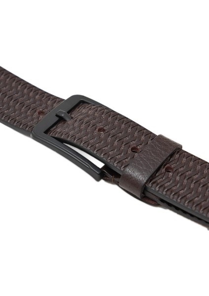 Erkek Kahverengi Deri Kemer 112538