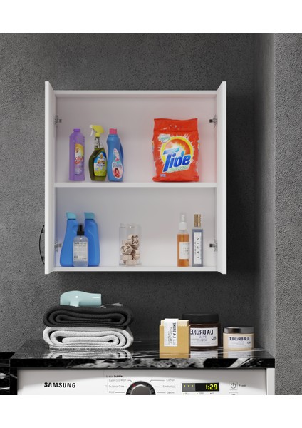 Zambak Çamaşır Makinası Üst Dolabı ve Banyo Dolabı fiyatları