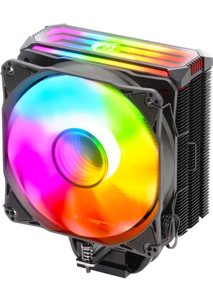Fan Cpu Combo Notus 400 Argb Bakır Boru Kule Tipi Intel&amd 1700+1200+1366+2011+1156/ Am4+Am5