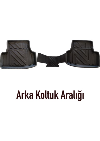 Newdeco Audi A3 2013-2020 Için 5,5d Carbon Style Havuzlu Paspas - Tpe Malzeme