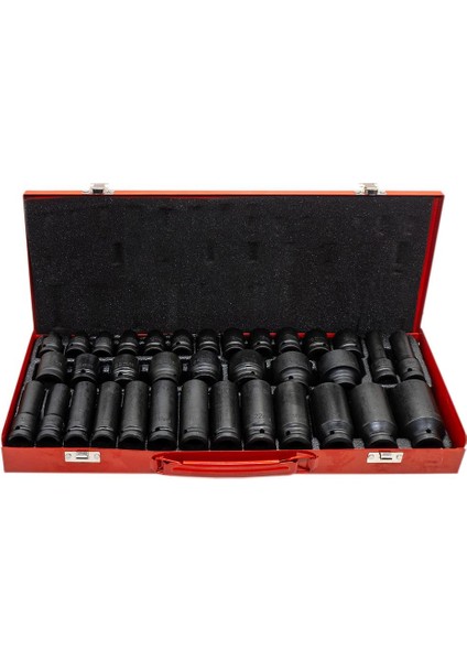 6275 1/2" Havalı Altı Köşe Lokma Takımı 35 Parça modelleri