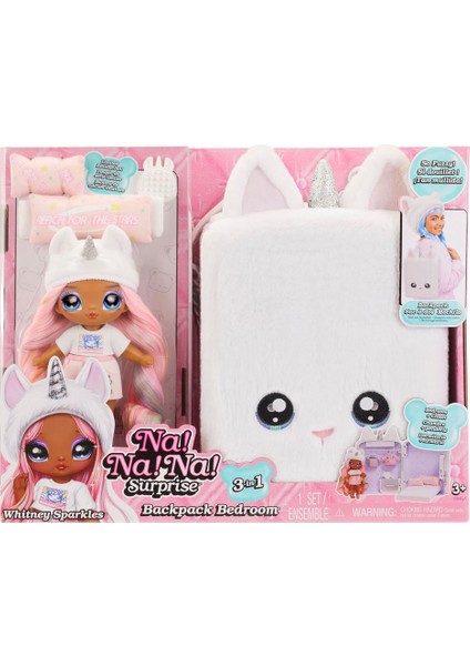 Na Na Na Surprise 3ü1 Arada Sırt Çantalı Set Whitney Sparkles 592365