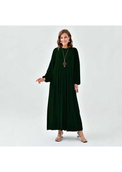 Kolyeli Piliseli Sandy Elbise