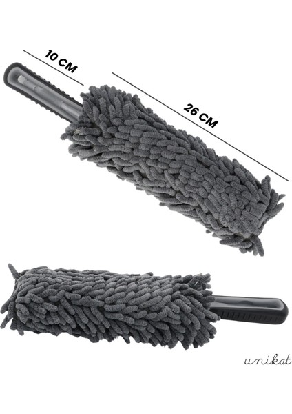 Mikrofiber Jant Temizlik Fırçası - Kalın Makarna Uçlu 1 Adet