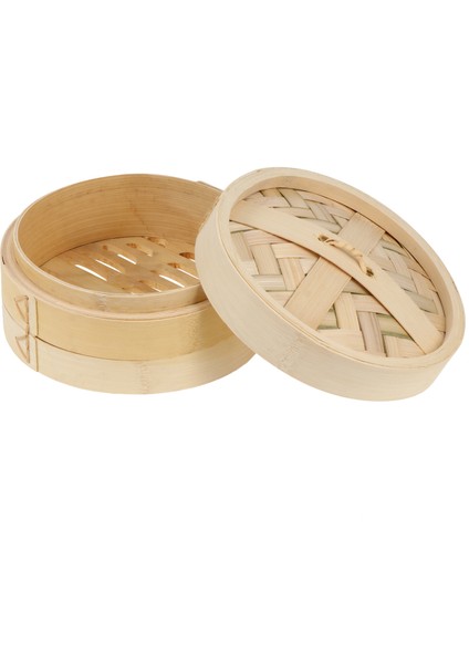 20X20X11.5CM Stili Bambu Buharda Sebzeli Sepet Kapaklı Mutfak Pişirme Aracı (Yurt Dışından) fırsatları