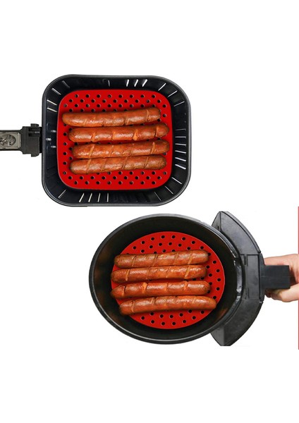 No.8.5 Stili Silikon Mat Mutfak Aksesuarları Hava Fritözü Yapışmaz Pişirme Matı Hamur Işleri Aksesuarları Fırın Tepsisi Yağ Matları (Yurt Dışından)