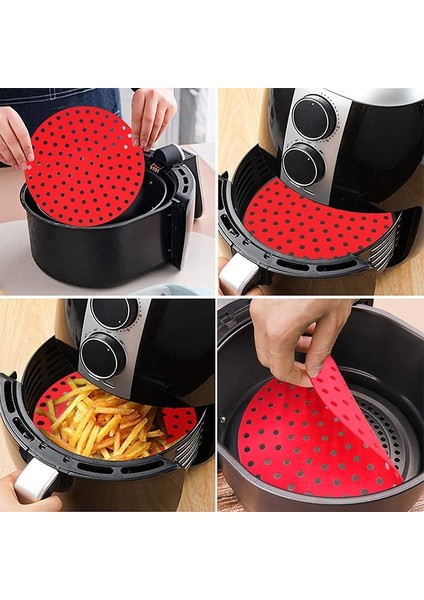 Kumral Tarzı Silikon Mat Mutfak Aksesuarları Hava Fritözü Yapışmaz Fırın Mat Hamur Işleri Aksesuarları Fırın Tepsi Yağ Matları Kek Izgaralı Tabak (Yurt Dışından) indirimleri