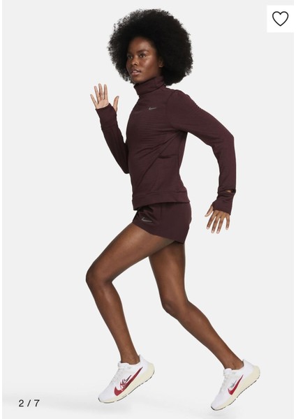 Therma-Fıt Swift Balıkçı Yakalı Kadın Koşu Üstü Ndd Sport