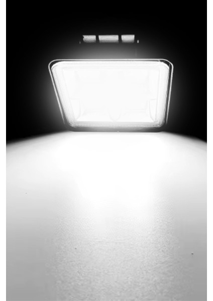 192W 12-24 Volt Kare Spot Far Oto Çalışma Lambası Atv Kamyon Tır Traktör Offroad indirimleri