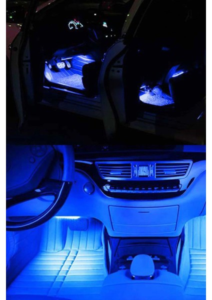 Çakmaklık Girişli Rgb Ayak Altı LED Sese Duyarlı LED Müziğe Duyarlı 12 LED
