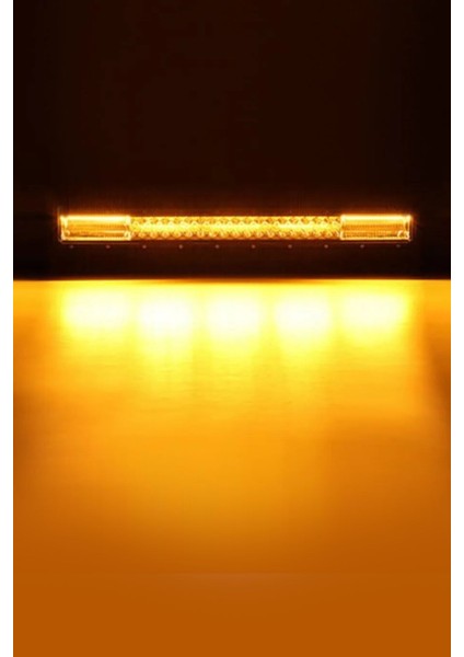 420WATT Çift Renk Sarı Beyaz 114 cm 2 Sıra Offroad LED Bar Atv fiyatları