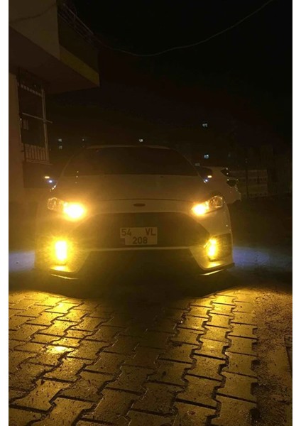 Kumandalı Modlu Turuncu Ayna Altı Kartal Göz 2'li LED - Atv Motosiklet Minibüs modelleri