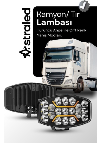 240W 12-24 Volt Oval Spot Far Oto Çalışma Lambası Atv Traktör Offroad