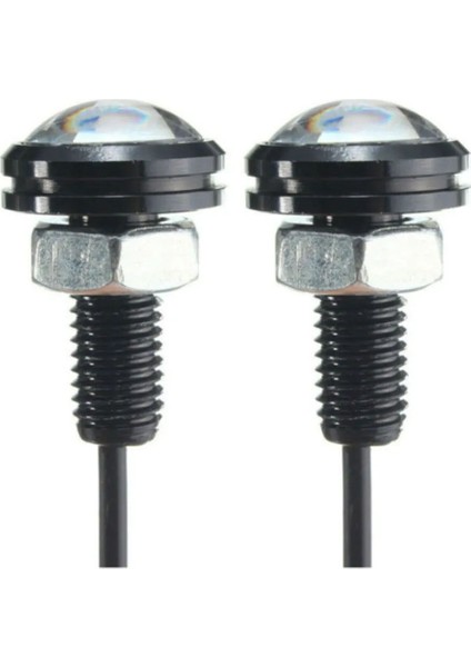 Turuncu Ayna Altı Kartal Göz 2'li LED - Atv Motosiklet Minibüs indirimleri