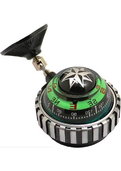 4 Adet Araba Içi Torpido Üstü Vantuzlu Elektrikli Yeşil Işıklı Pusula Göstergesi indirimleri