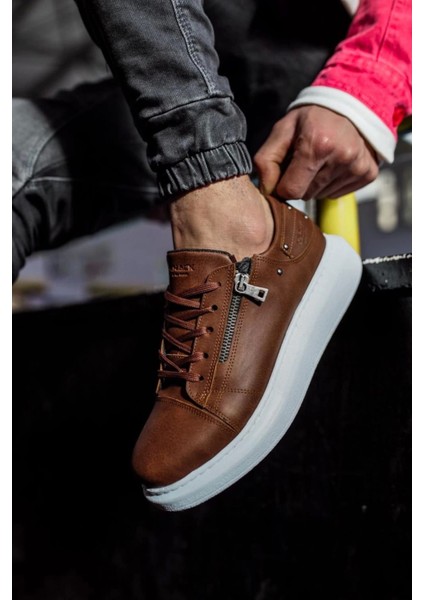 Knack Yüksek Taban Günlük Ayakkabı 555 Taba