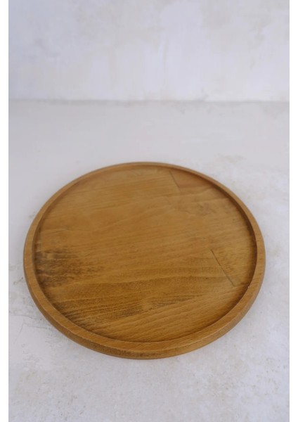 6 Lı Küçük Boy 25 cm Kayın Ağacı Ahşap Supla, Ahşap Sunumluk, Ahşap Tabak, Servis Tabağı, Ikramlık fiyatları
