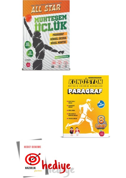 Lgs All Star Muhteşem Üçlük- 8.sınıf Kondisyon Paragraf Deneme Lgs Hazırlık