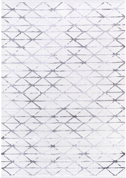 Melodi 4054 Gri Uzun Ömürlü Yumuşak Triko Akrilik Halı