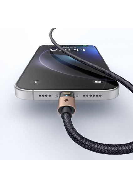 CA-6911 USB A To Lightning Şeffaf Kablo 1.2 M fırsatları