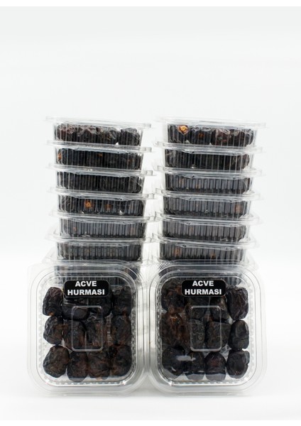 Medine Müfettel Hurma 24 Lü Paket - 100 gr Tadımlık Hac Dönüşü Hediyelik Hurma