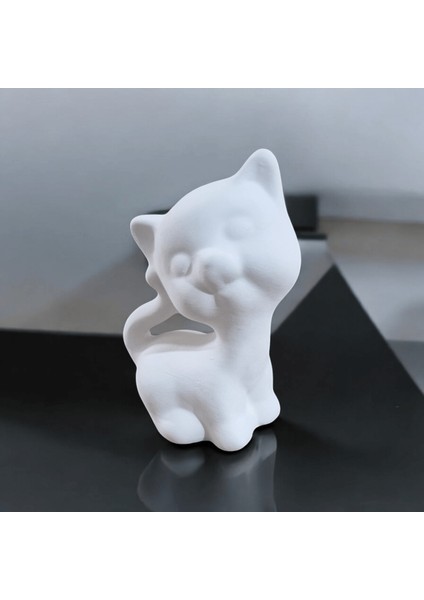 Çini Dekoratif Kedi Biskuvi 2'li fırsatları