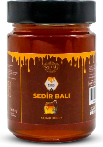 Sedir Balı Mersin Bölgesi Solunum Cam Kavanoz 460G