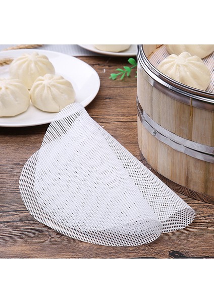 28CM Tarzı cm Tekrar Kullanılabilir Silikon Yapışmaz Buharlı Pişirme Matı - Yemek Pişirme Buharlı Tencere Dolmalık Buharlı Börek Mantı Dropship (Yurt Dışından)