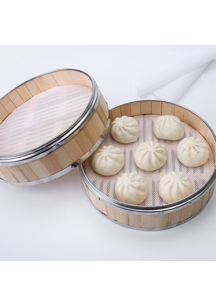 28CM Tarzı cm Tekrar Kullanılabilir Silikon Yapışmaz Buharlı Pişirme Matı - Yemek Pişirme Buharlı Tencere Dolmalık Buharlı Börek Mantı Dropship (Yurt Dışından)