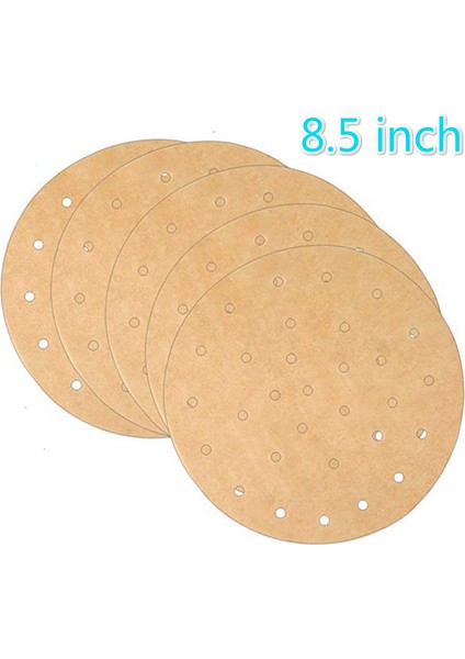 Al8.5 A Style Buharlı Sepet Matı Hava Fritözü Buharlı Torbalar Premiu Delikli Ahşap Hamur Kağıtları Yapışmaz Pişirme Araçları (Yurt Dışından)