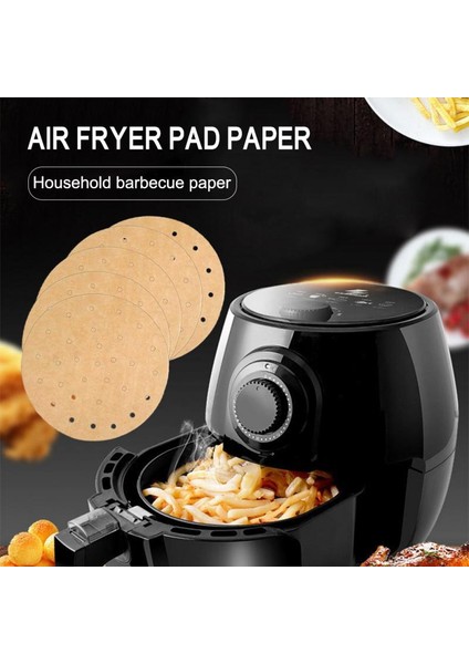 Al8.5 A Style Buharlı Sepet Matı Hava Fritözü Buharlı Torbalar Premiu Delikli Ahşap Hamur Kağıtları Yapışmaz Pişirme Araçları (Yurt Dışından)