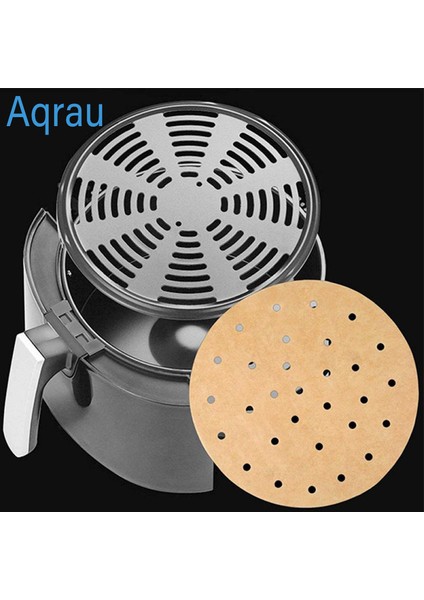 Al8.5 A Style Buharlı Sepet Matı Hava Fritözü Buharlı Torbalar Premiu Delikli Ahşap Hamur Kağıtları Yapışmaz Pişirme Araçları (Yurt Dışından)