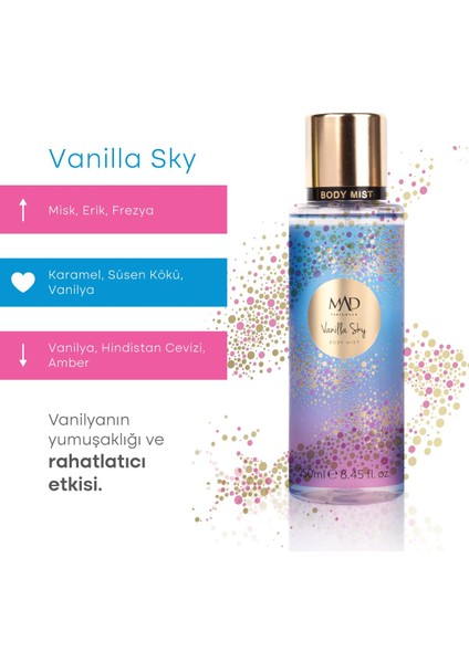 Vanilla Sky 250 Ml Body Mist