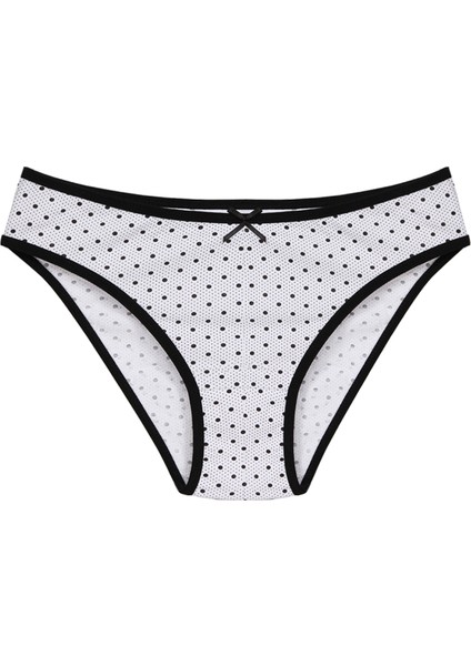 Kadın Renkli Likralı Esnek Yumuşak Dokulu 4'lüi Slip Külot fırsatları