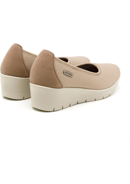 Kadın Babet 18 X15 7x Fly Flot Cloth Woman Shoe Beige fırsatları