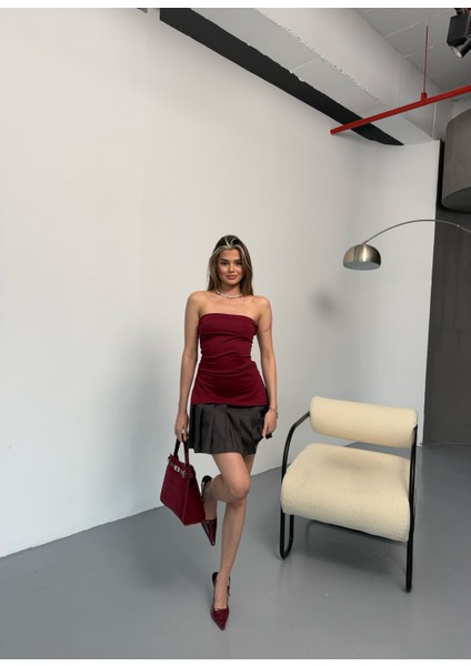 Kadın Straplez Bluz indirimleri