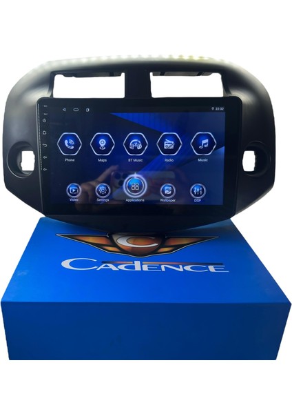 Toyota Rav4 2008-2012 Cadence 6-128 (Sim Kartlı) 360 Cam Destekli Pro Oem Multimedia
