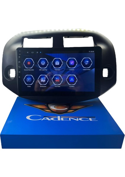 Toyota Rav4 2008-2012 Cadence 6-128 (Sim Kartlı) 360 Cam Destekli Pro Oem Multimedia