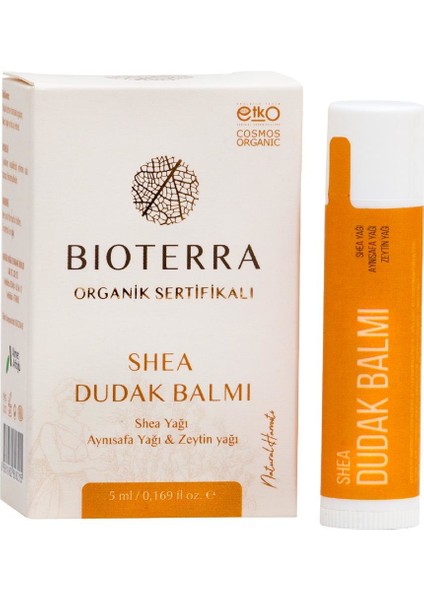 Organik Shea Butter Dudak Balmı 5ml fiyatları