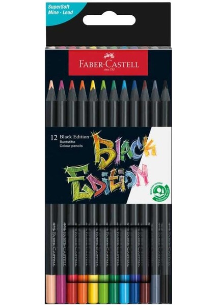 Black Edition Boya Kalemi 12 Renk