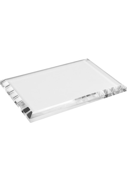 Cyrstal Bath Accessory Tray Transparent