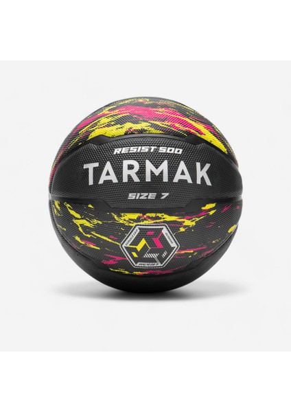 Basketbol Topu - 7 Numara - Kırmızı Sarı - R500