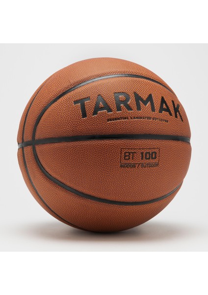 Basketbol Topu - 6 Numara - Kahverengi - BT100 Touch