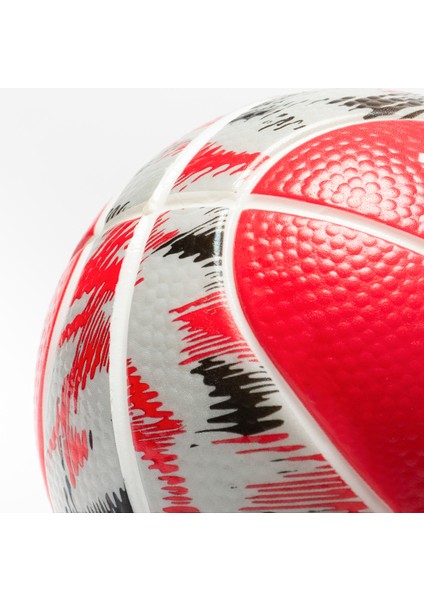 Mini Basketbol Topu - 1 Numara - Kırmızı/gri - K100