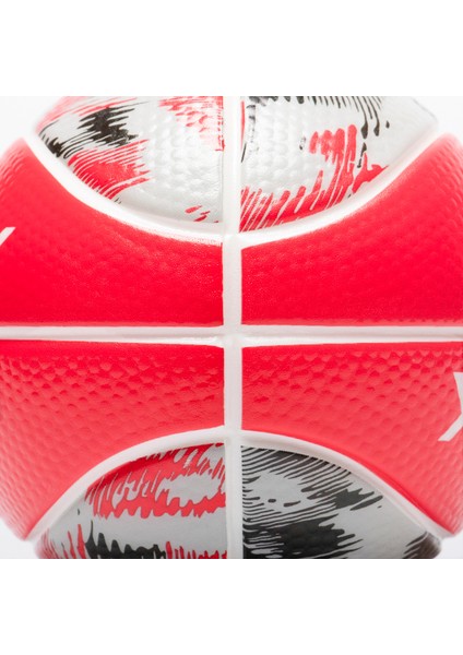Mini Basketbol Topu - 1 Numara - Kırmızı/gri - K100