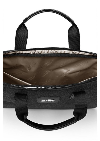 Erkek Kaşe Evrak Çantası Siyah 200002