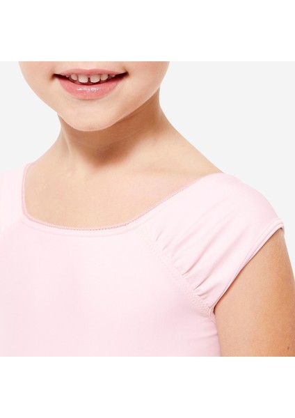 Kısa Kollu Bale Mayosu - Pembe Beden: 141-148CM 10-11YAŞ Stokta Mevcut modelleri