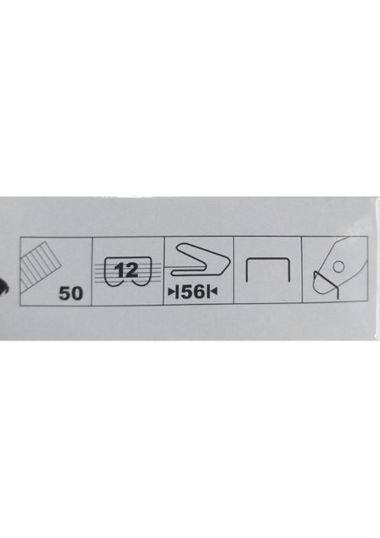 10 Xl Zımba Makinası Seti 3 Lü Set 12 Sayfalık